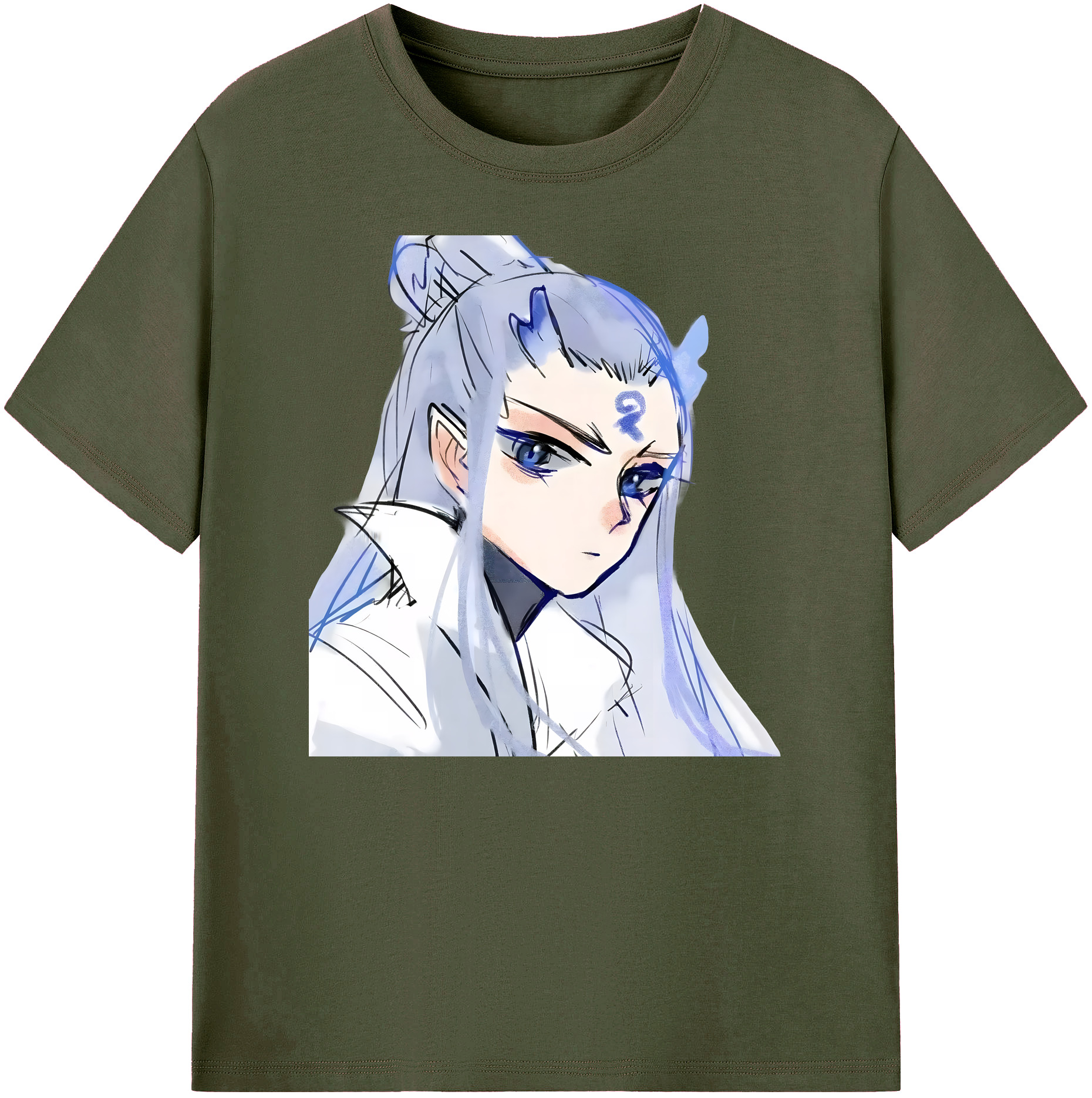 （画像用） Ne Zha 2 ナタ 魔童の大暴れ 綿100％ メンズ半袖Tシャツ｜肌触りやわらか＆通気性